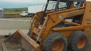 Case Skidsteer 1845c walk around and some specs [upl. by Rabaj]