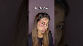 Easy sfx makeup tutorial 💄 halloween halloweenlover diy shortsfeed hallowe [upl. by Ezalb]