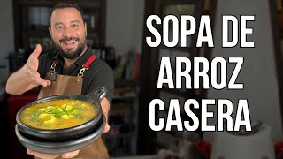 ¡¿Cómo hacer una auténtica sopa de arroz  Receta Fácil [upl. by Oscar]