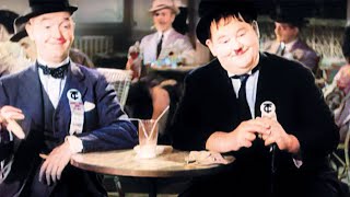 Laurel et Hardy conscrits  Comédie  Film complet en français [upl. by Domineca]