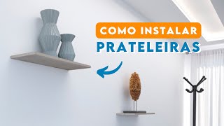 Como instalar prateleira com Suporte Invisível Multivisão [upl. by Nilreb475]