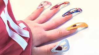 Fingernagel Styling Tipps  schöne lange Fingernägel selber machen [upl. by Nara]