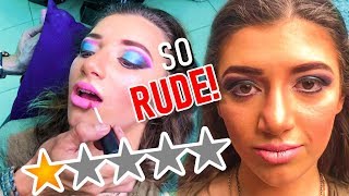 I WENT TO THE MOST EXPENSIVE WORST REVIEWED MAKEUP ARTIST IN MY CITY part 2 [upl. by Eilla52]