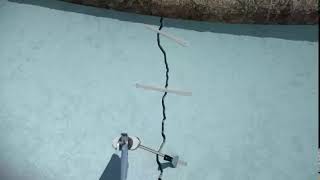 How to Repair Cracks in Pools [upl. by Bonnibelle698]