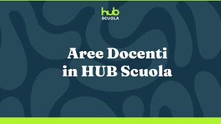 HUB Scuola  Aree Docenti [upl. by Nodla]