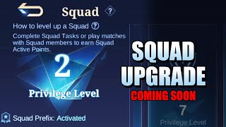 MORE SQUAD MEMBERS COMING SOON  SQUAD LEVELS ON ADVANCE SERVER [upl. by Mosra]