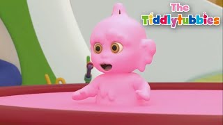 Teletubbies  THE TUBBY CUSTARD MONSTER  Tiddlytubbies 3D Season 4 Compilation [upl. by Margreta]