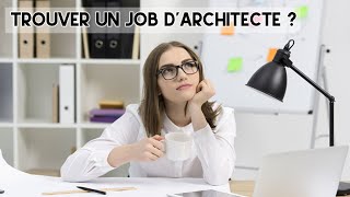 Trouver un emploi darchitecte  5 conseils aux jeunes architectes français [upl. by Eirrej826]