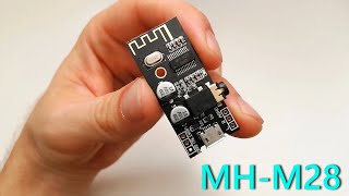 MHM28 Bluetooth Audio receiver board Wireless Audio decoder [upl. by Elatsyrk]