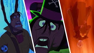 Top 15 Most BRUTAL Disney Villain Deaths [upl. by Analeh]