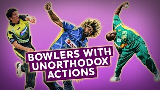 Dont try this at home  Unusual bowling actions  Bowlers Month [upl. by Forelli]