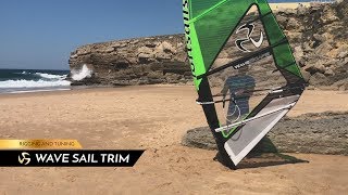 Wave sail trim  Loftsails rigging and tuning [upl. by Lyrad]