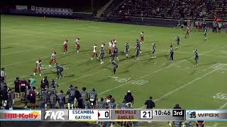 FRIDAY NIGHT RIVALS Escambia High School at Niceville High School [upl. by Hyrup73]