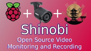 Shinobi a free open source self hosted IP Security Camera system to rival Blue Iris Zoneminder [upl. by Aihsei]