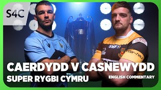 LIVE RUGBY Cardiff v Newport  Super Rygbi Cymru  S4C [upl. by Risa993]