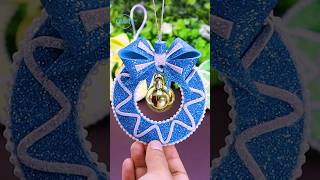 DIY Wreath Ornaments for Christmas Tree Decoration🎄Easy Making at Home christmas shorts craft [upl. by Niven]