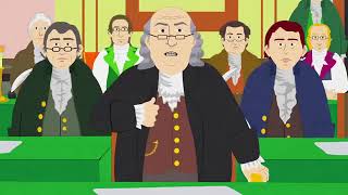 South Park  The Founding Fathers on War [upl. by Elicul]