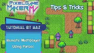 Tips amp Tricks  Remote Multiplayer Using Parsec  Pixel Game Maker MV [upl. by Leatri]