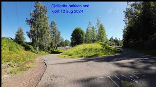 Sykkeltur 2024 08 12 Gjellerås bakken [upl. by Gustav]