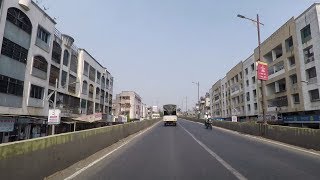 Driving in PimpriChinchwad Thergaon to Chinchwad  Maharashtra India [upl. by Amri]