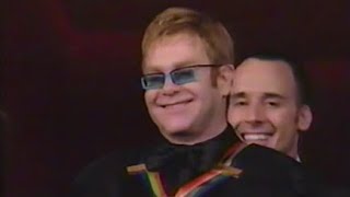 Elton John Kennedy Center Honors 2004 Robert Downey Jr Billy Joel Kid Rock Fantasia [upl. by Ayotahc]