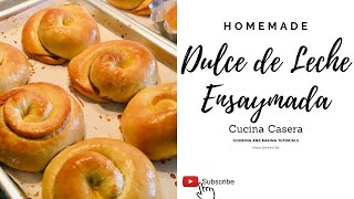 Dulce de Leche EnsaymadaHow to Make Ensaymada [upl. by Finn]