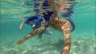 Snorkeling at Playa Pesquero beach Holguin Cuba 2019 [upl. by Ikaz]