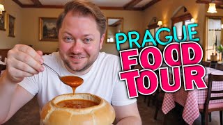 Epic Prague Food Tour  15 MustTry Czech Food at Pragues Best Restaurants [upl. by Pressey]