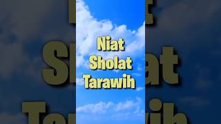 Niat Sholat Tarawih niatsholattarawih niattarawih taraweeh tarawih sholattaraweh [upl. by Uranie]