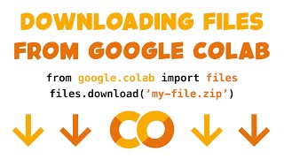 How to Save and AutoDownload Files from Google Colab Notebooks [upl. by Baniaz]