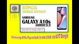 Samsung A10s A107f frp unlock in one click via UMT Pro dongle Android 10  HindiUrdu  TECH City [upl. by Dilan204]