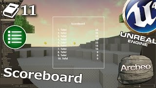 Unreal Engine 4 Guide  Scoreboard [upl. by Brownley]