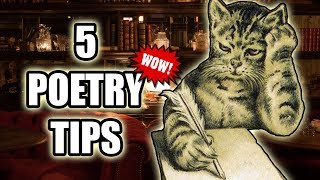 5 Uncommon POETRY TIPS to Instantly Write BETTER POEMS [upl. by Monah74]