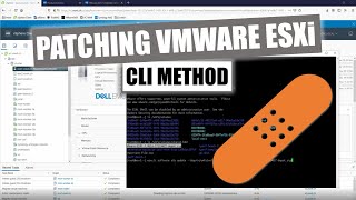 Patching VMware ESXi Manually from the Command Line [upl. by Irtemed682]