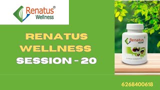 Renatus wellness Products and Business Plan Sesson 20  Renatus latest Products 6268400618 [upl. by Teiluj]