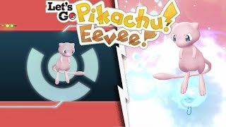 How To Get Mew in Pokemon Lets Go Pikachu amp Eevee EARLY [upl. by Oniliuqnart376]