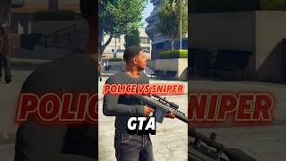 La police vs un sniper dans tous les GTA gta gta5 gaming [upl. by Marcus850]