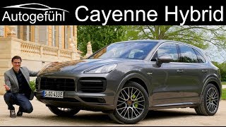 Porsche Cayenne Hybrid FULL REVIEW 2019 Plugin EHybrid PHEV  Autogefühl [upl. by Retla]