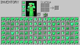 Minecraft UHC but you can craft armor out of any item [upl. by Stanislaus414]