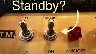 How I Use The Standby Switch [upl. by Winwaloe]