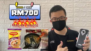 Phone Rm700 masak Maggi ada Batery 10600mah 8GB Ram 128GB Tahan Lasak Gaming pun blh Oukitel Wp16 [upl. by Natsirt]