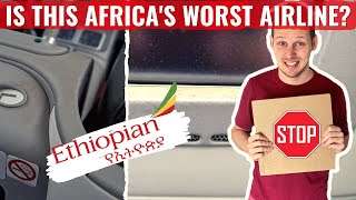 Ethiopian Airlines  DIRTY Cabin and BROKEN BAGS [upl. by Graeme]