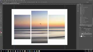 How to make a Triptych in Photoshop [upl. by Enyedy799]