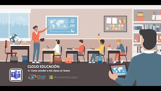 3  Como acceder a mis clases en Teams como profesor o como alumno  Microsoft Teams  CloudEDU [upl. by Biddy483]