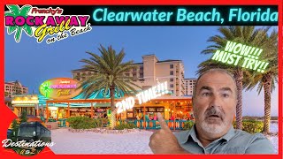 REVIEW of Frenchys Rockaway Grill on the Beach in Clearwater Beach Florida [upl. by Oalsinatse]