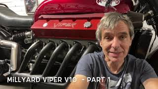 Millyard Viper 8 Litre V10 Motorcycle  Part 1 [upl. by Mingche425]