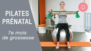 Pilates Prénatal  7ème mois de grossesse [upl. by Gilligan]