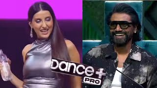 Nora Fatehi Best Dance Ever At Dance Plus Pro Raghav Juyal  Remo DSouza  Nora Fatehi Dance [upl. by Anaitak]