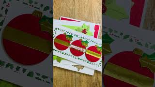 Stampin Up Christmas cards christmas merrychristmas cardmaking cardmakingtechnique [upl. by Etrem]