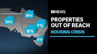 Housing affordability at lowest level in 30 years data shows  ABC News [upl. by Attenhoj]